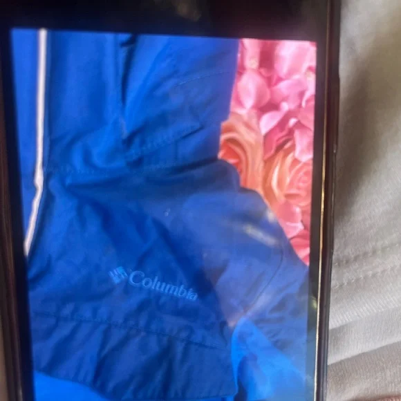 Columbia Kids Two-Tone Blue Raincoat - Picture 3 of 6